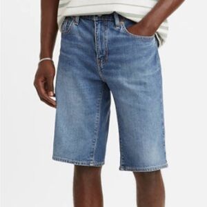 LEVI 405 STANDARD 10" MEN'S SHORTS - W31 L10 - Medium Wash